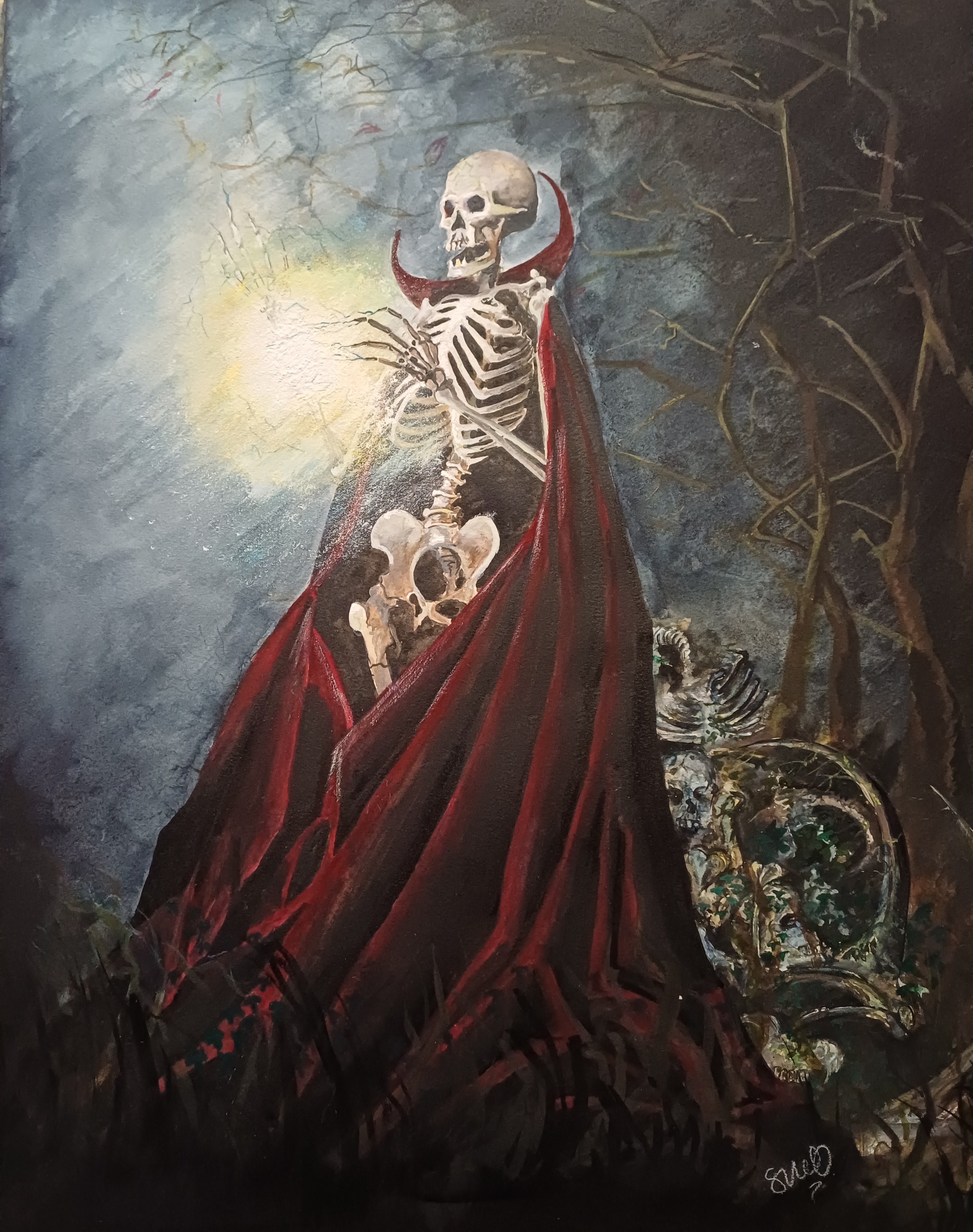 Skeleton by Sue Ollerenshaw
